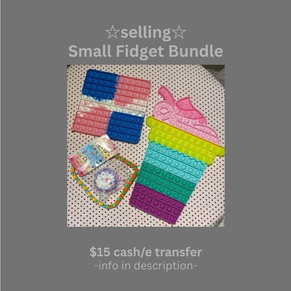 Colorful Fidget Toy Bundle